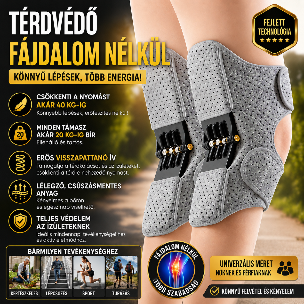 Térdrögzítő Easystep™