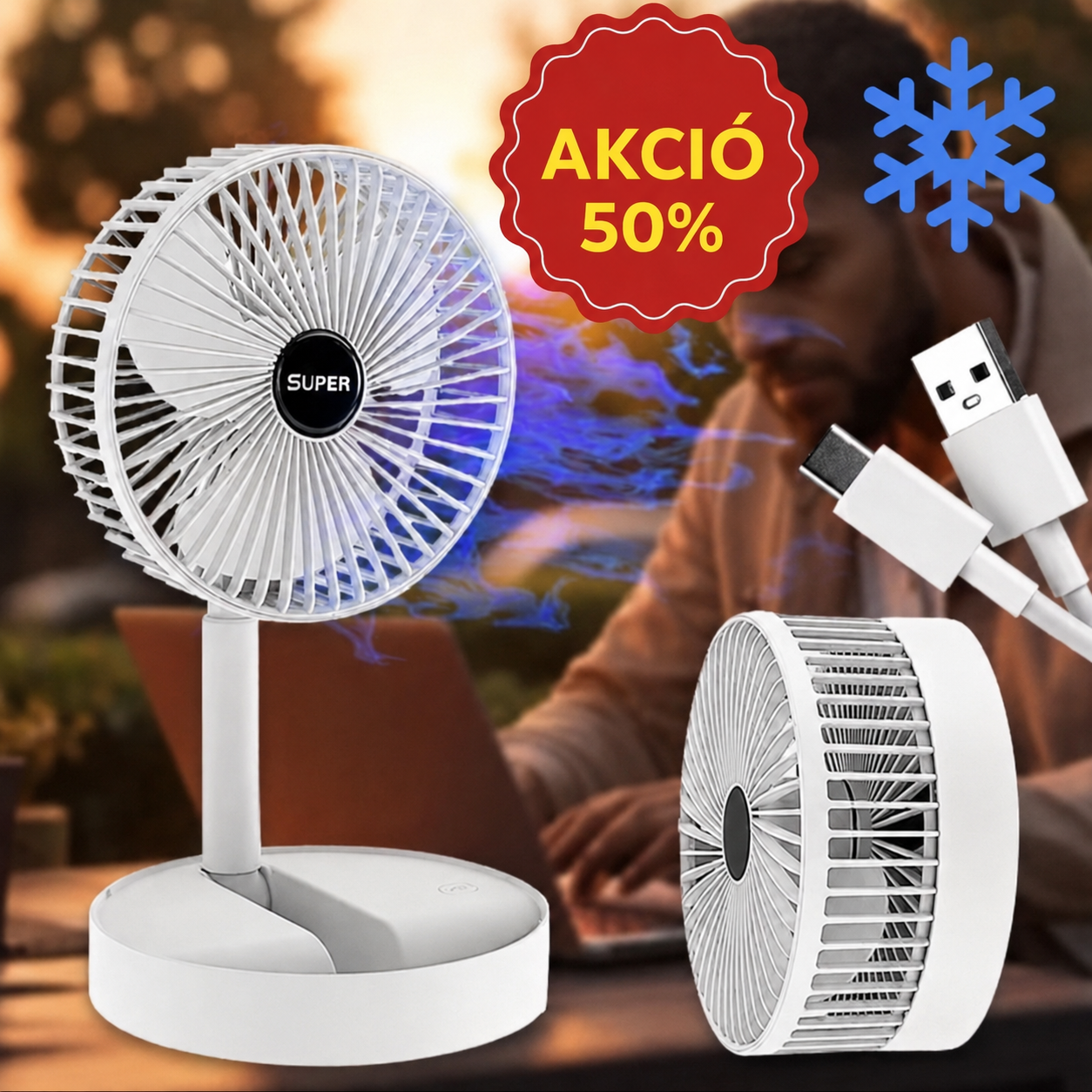 FOLDICOOL™ Ventilátor